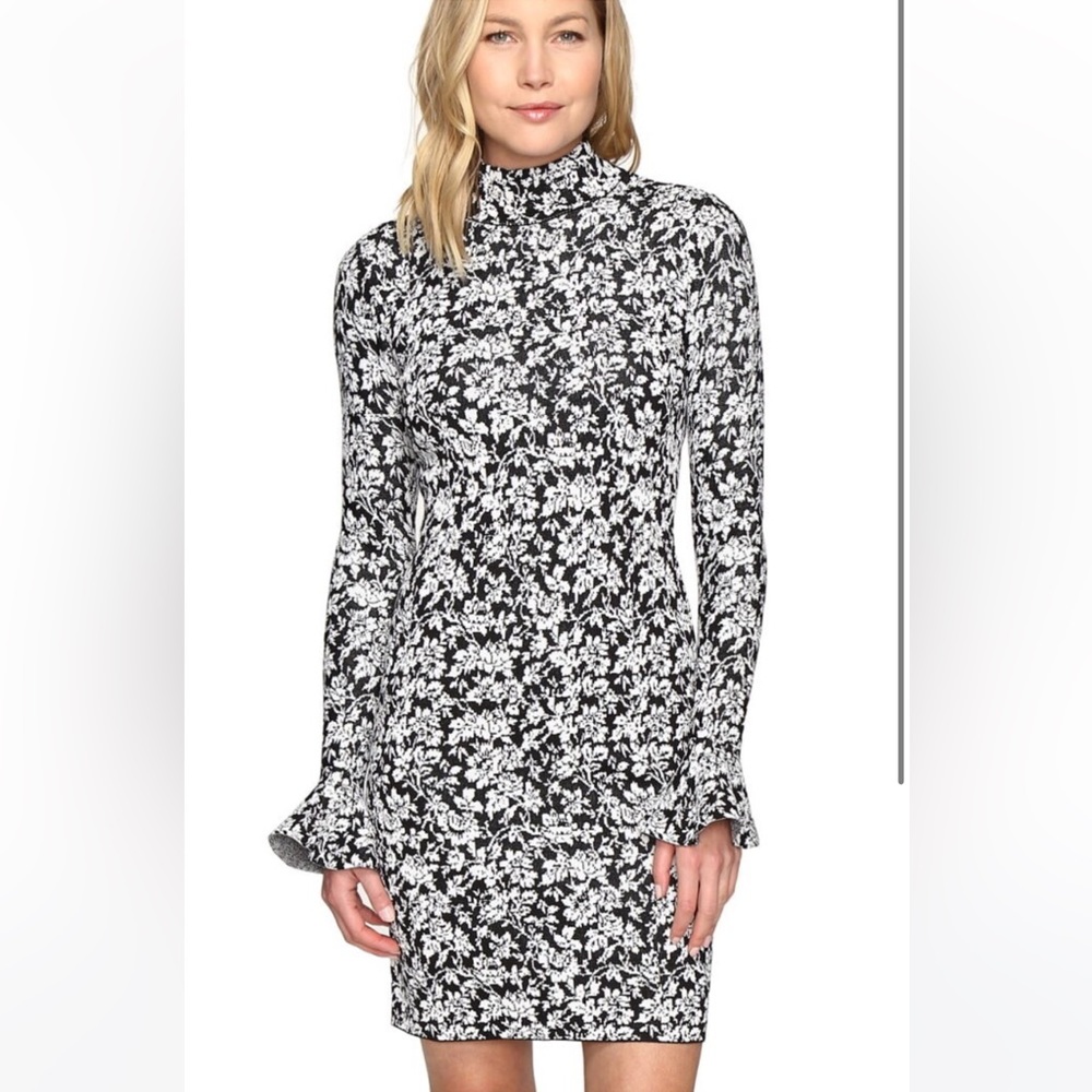 Michael Kors dress, size XS, black and white, worn once.